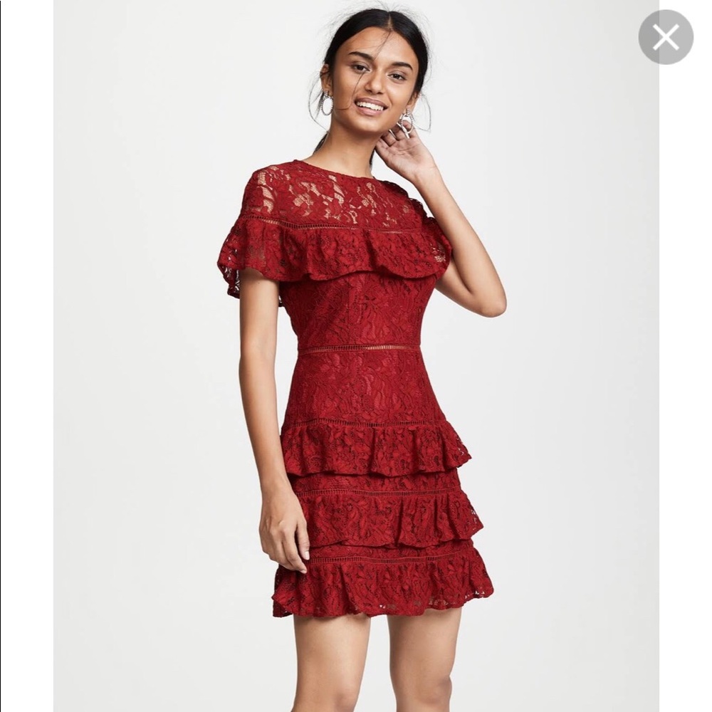 BB Dakota Aphrodite ruffle dress